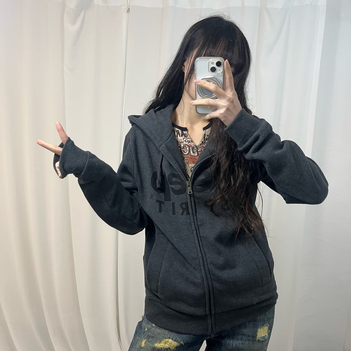 Jeep Zip-Up Hoodie 상품이미지2