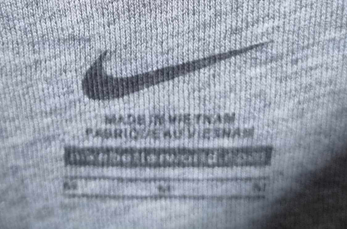 M (95) 나이키 오하이오 그레이 기모 후드티 상품이미지3