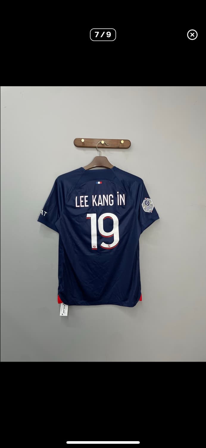 파리 생제르맹 PSG 나이키 홈 스타디움 이강인 유니폼 반팔 A3252 상품이미지7