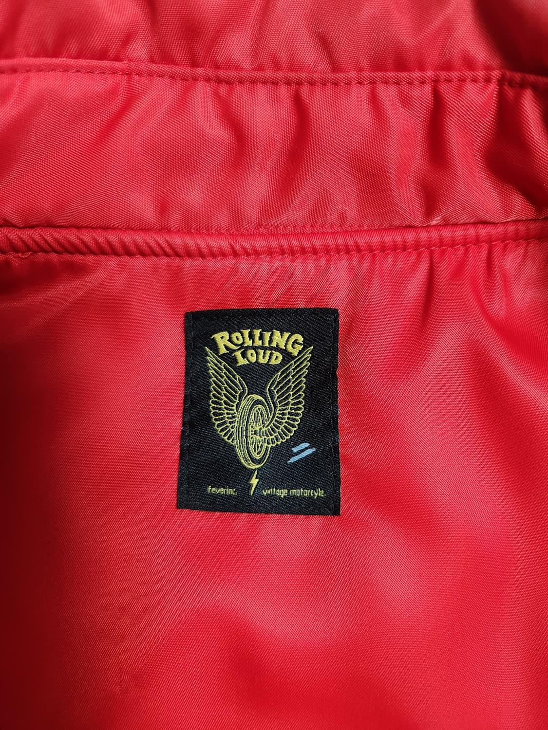 롤링라우드 레드 코치 자켓 1사이즈 상품이미지3