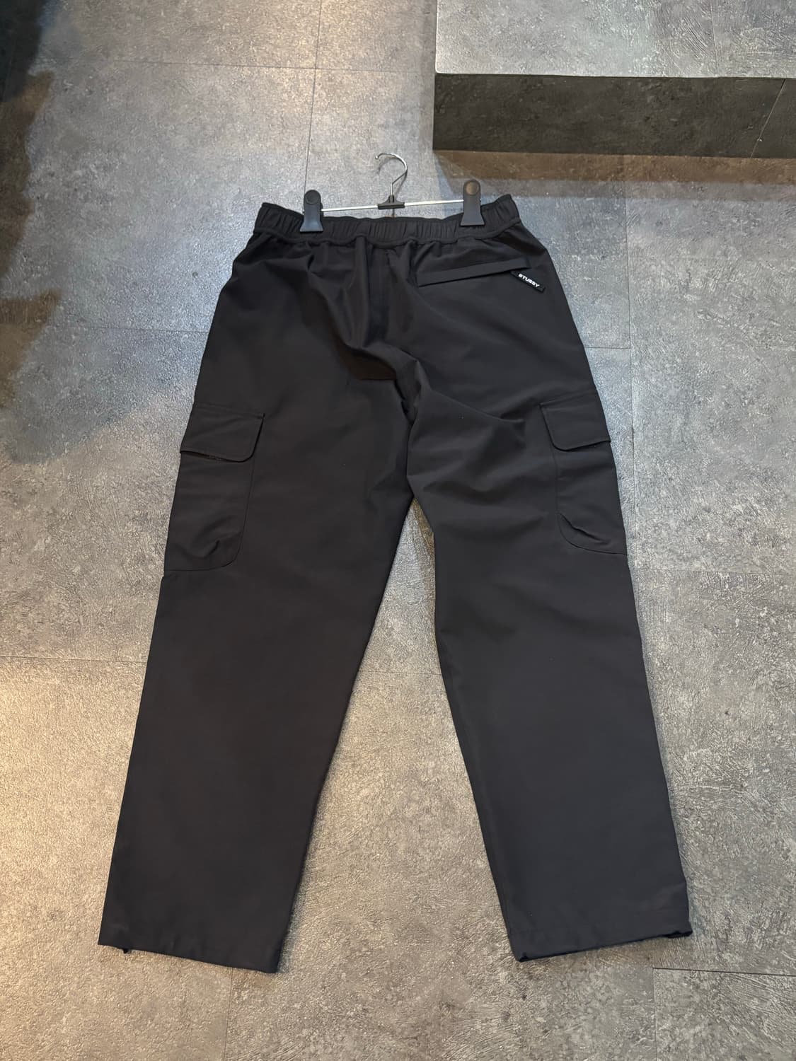 스투시 나일론 카고팬츠 바지 블랙 S사이즈 상품이미지3