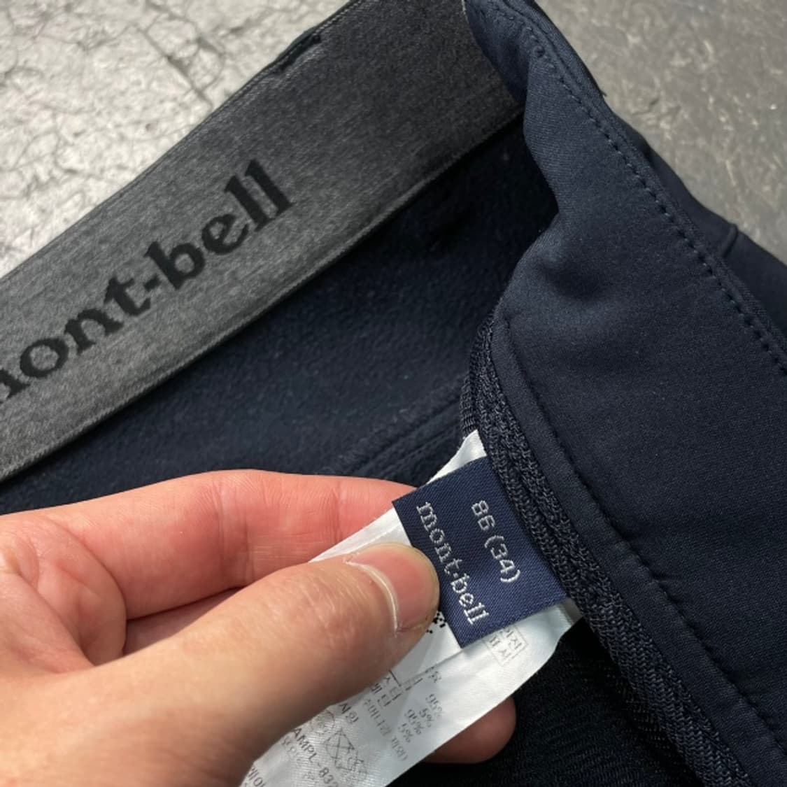 34 몽벨 기모팬츠 상품이미지3