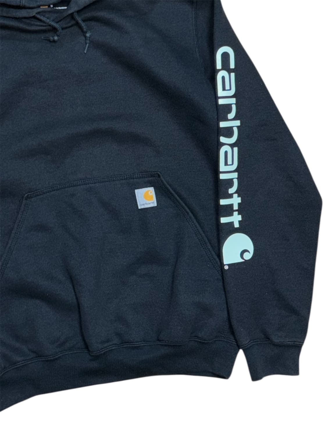 칼하트 오버핏 사이드로고 후드티 상품이미지5