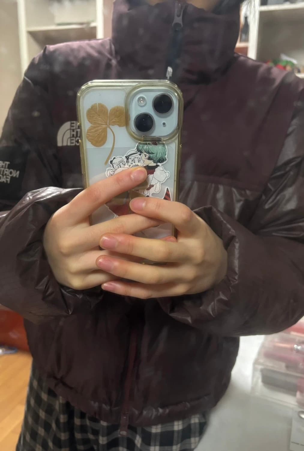 노스페이스 화이트라벨 노벨티 눕시다운 자켓 코코아 브라운 상품이미지2