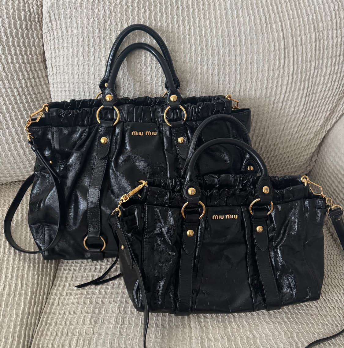 미우미우 비텔로 럭스 빅토트백 숄더크로스백 상품이미지8