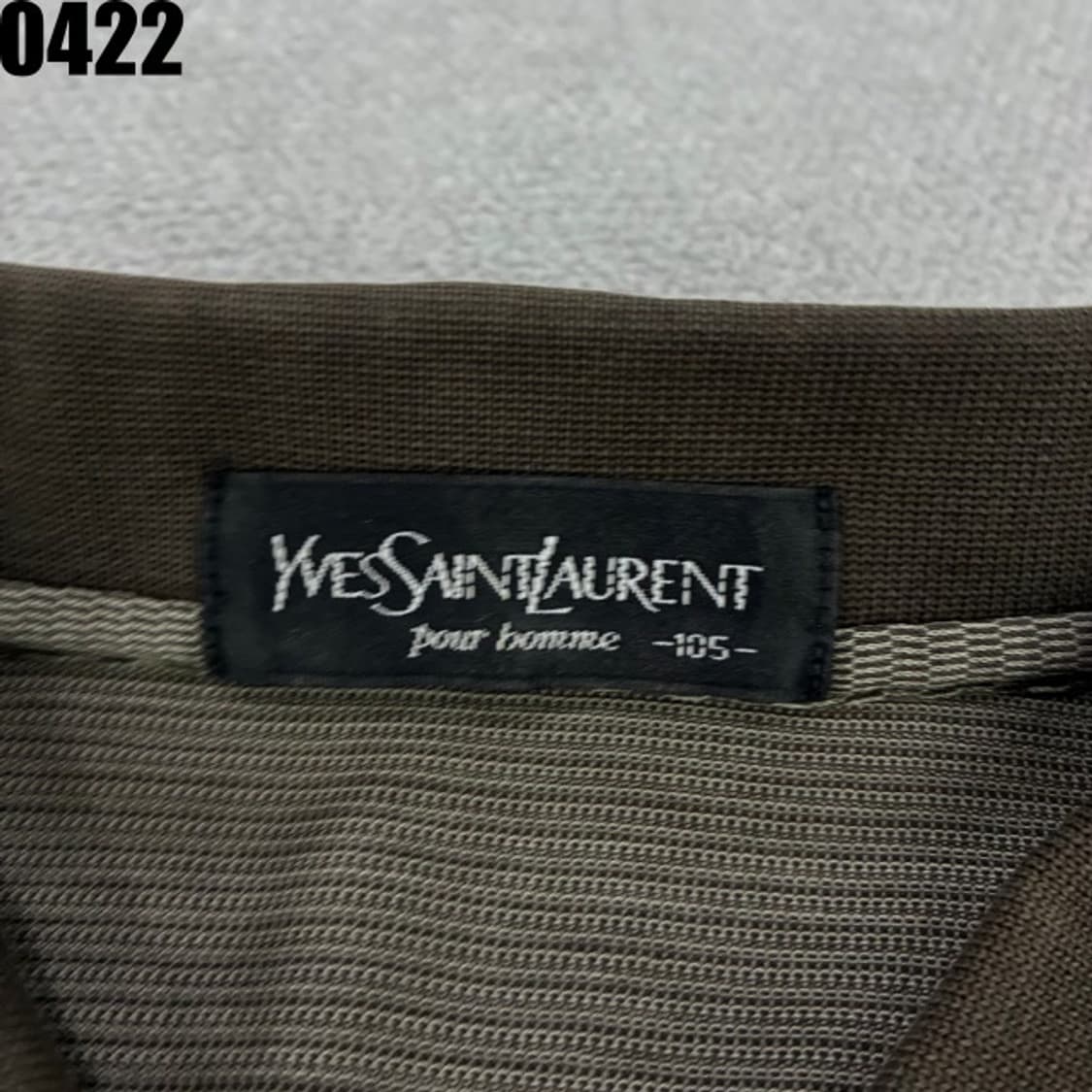 입생로랑 빈티지 긴팔 폴로 셔츠 Xl 상품이미지2