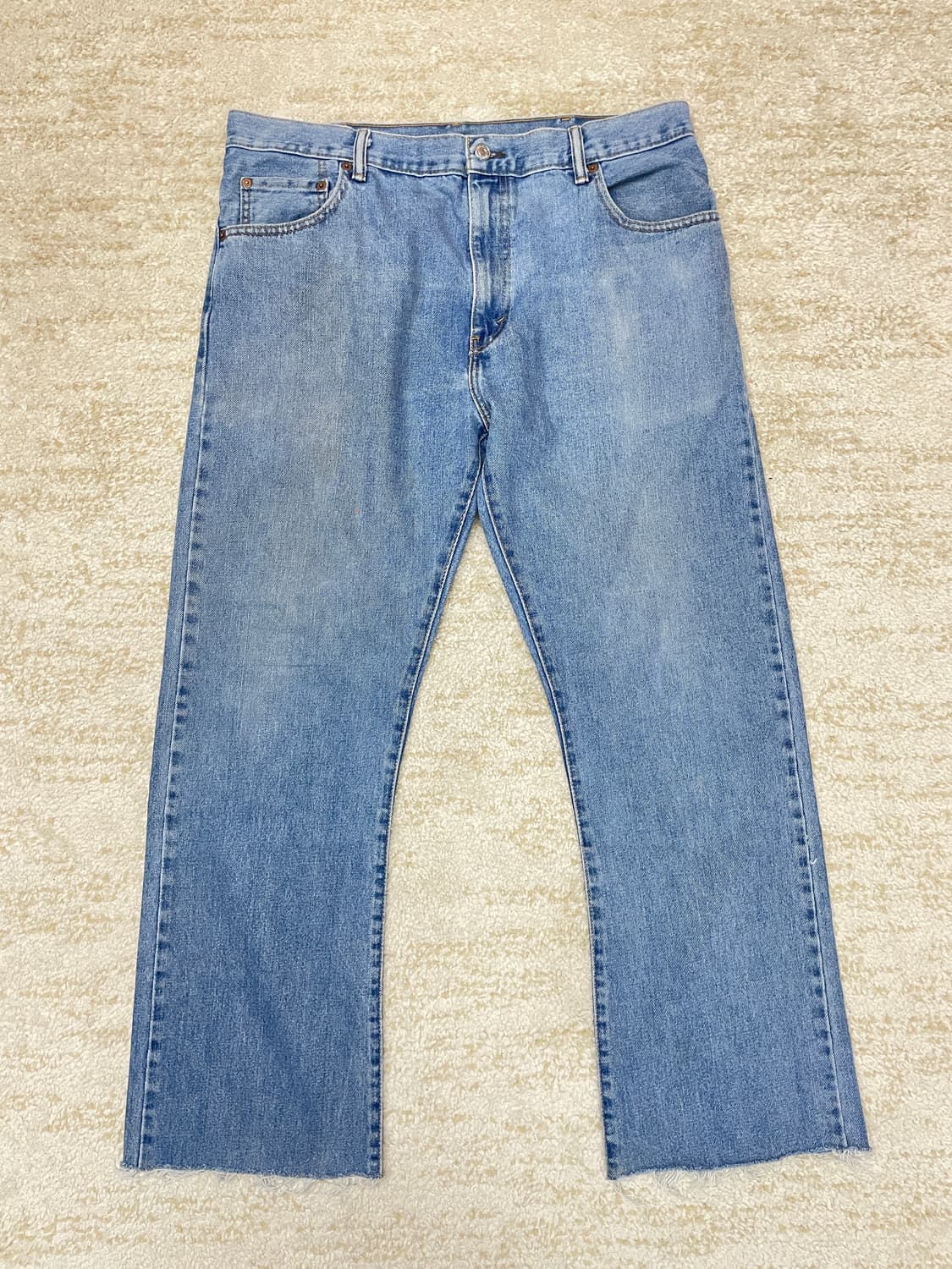 [36x36] levis 리바이스 517 부츠컷 연청 워싱 진 데님  상품이미지1