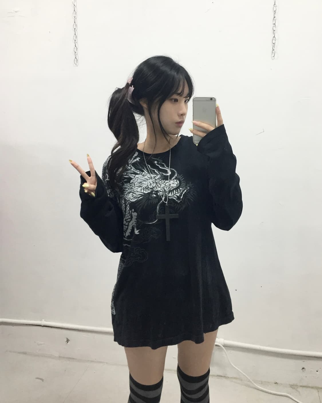[JPN] 오리엔탈 재팬 드래곤 글리터 롱슬리브 상품이미지2
