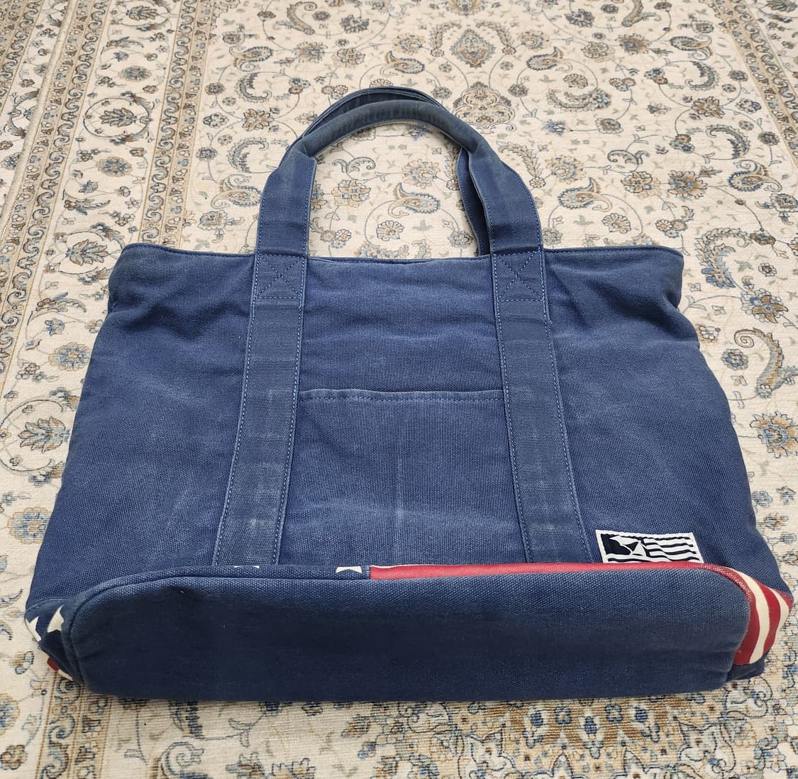 아놀드파머 데님 토트백 성조기 상품이미지2