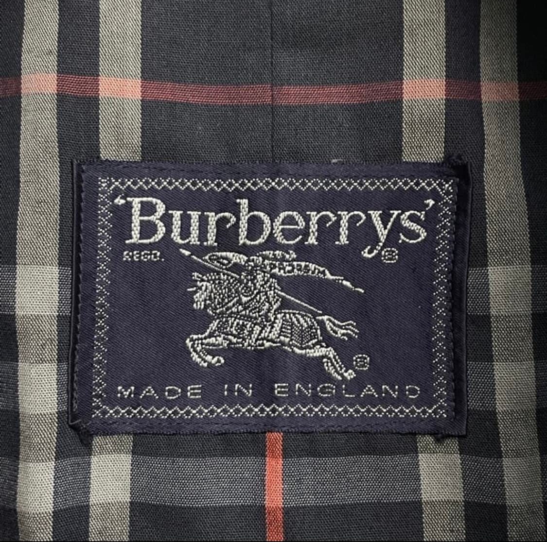 90s 버버리 트렌치 코트 100 상품이미지3