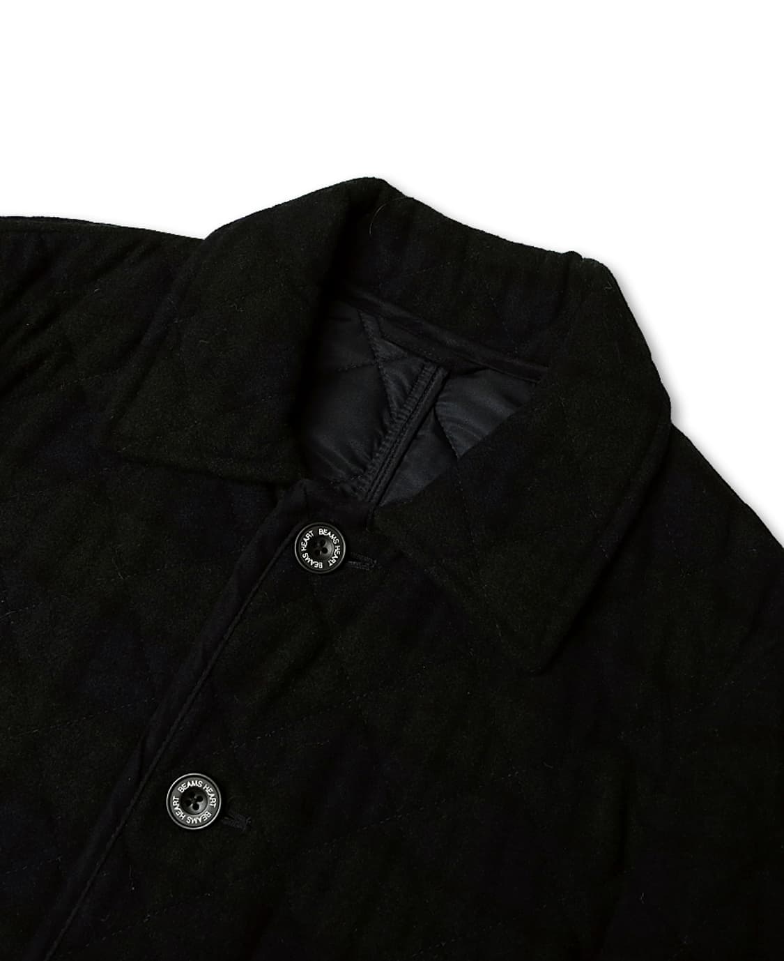 빔즈 하트 [Beams Heart] 타탄 체크 퀼팅 클래식 자켓 상품이미지2