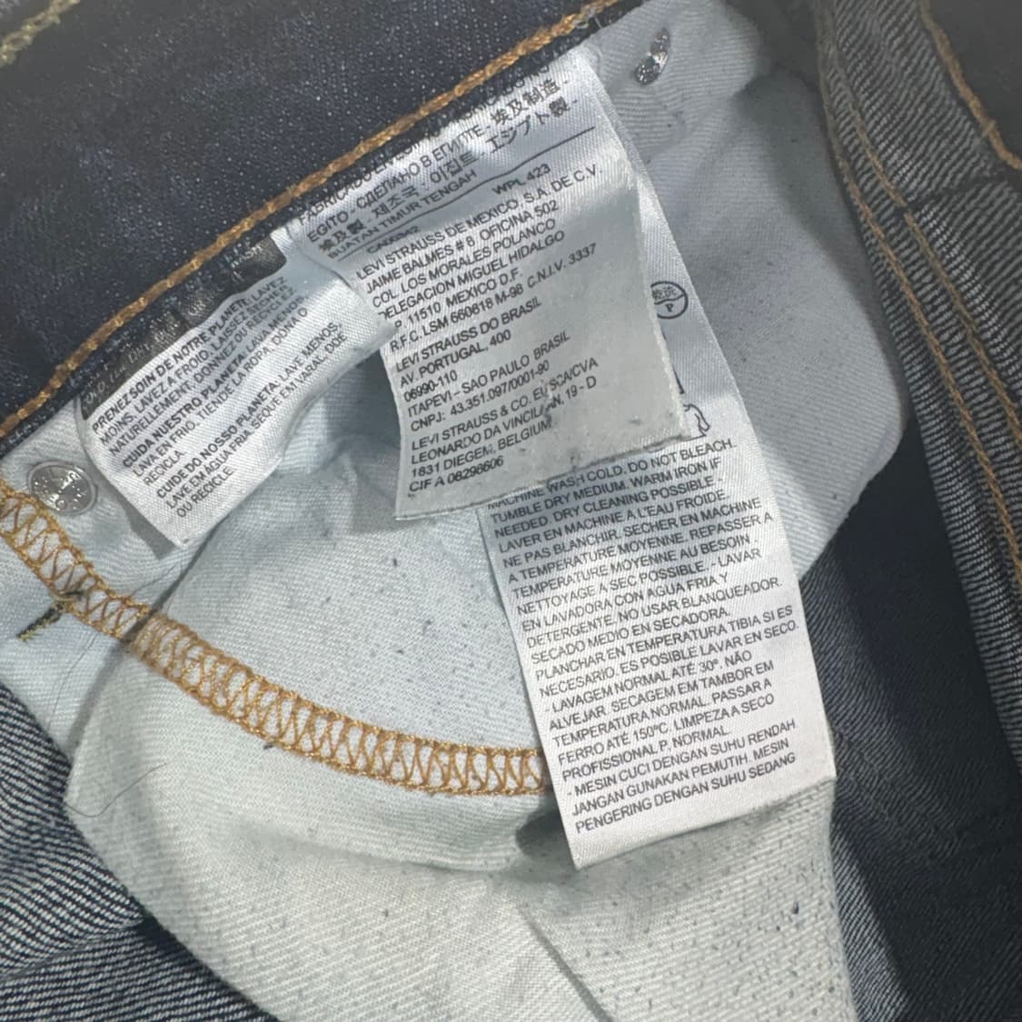 Levi’s 504 스트레이트 핏 데님 / 표기사이즈 34 상품이미지7