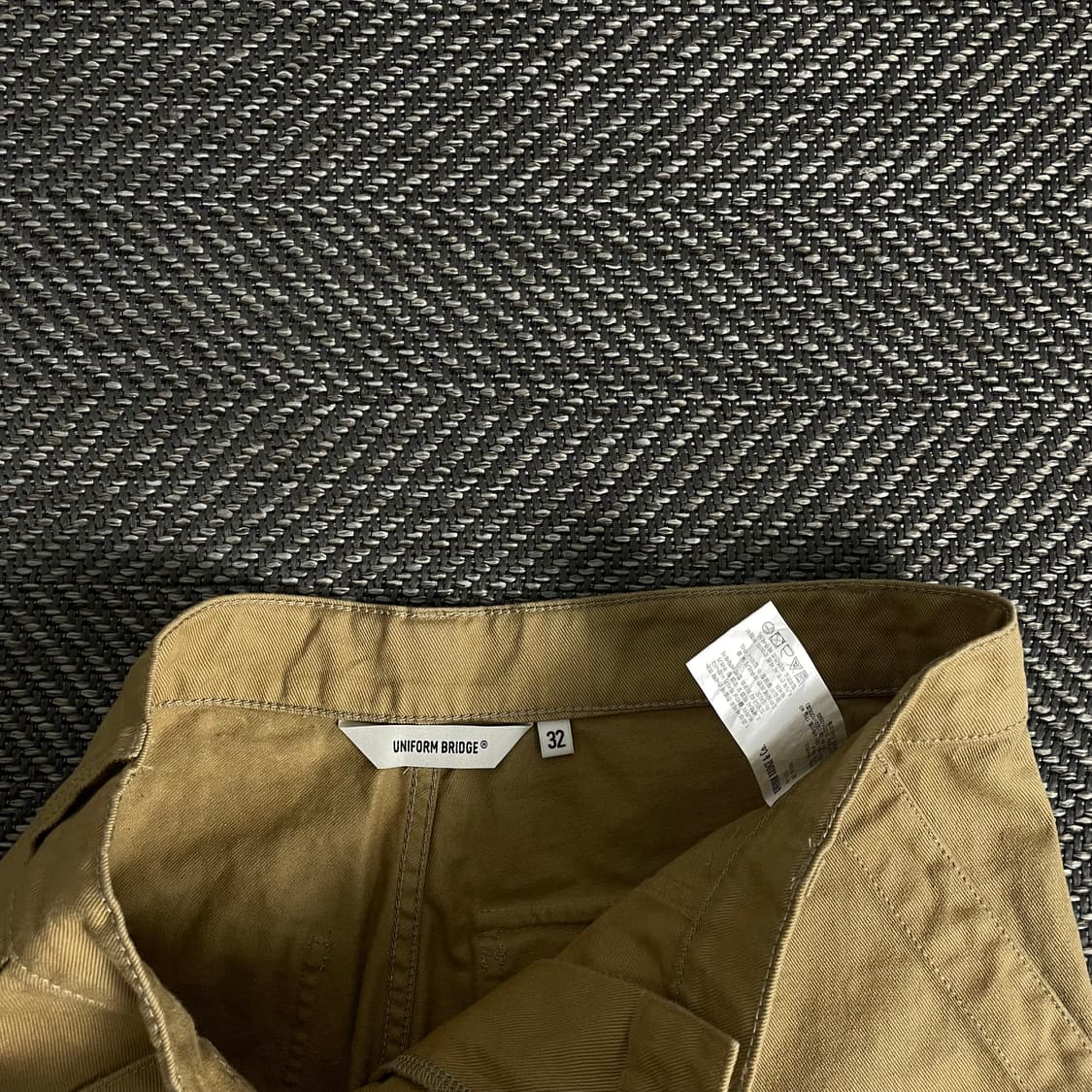 유니폼브릿지 아메카지 퍼티그 팬츠 브라운y 3033 상품이미지5