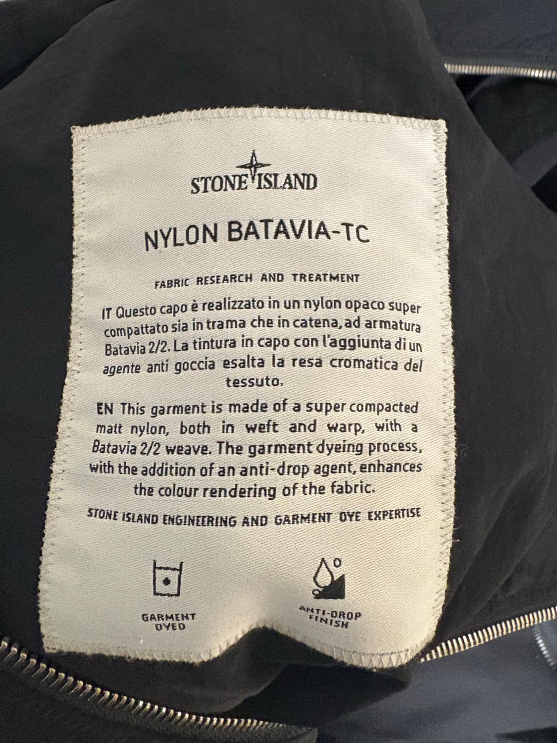 [L] 스톤아일랜드 나일론 바타비아 자켓 상품이미지4