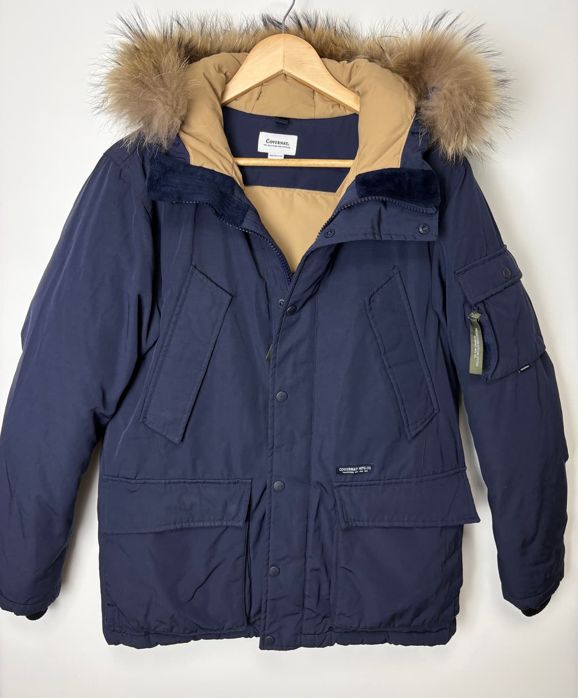 커버낫 덕다운 울버린 패딩 파카 상품이미지2