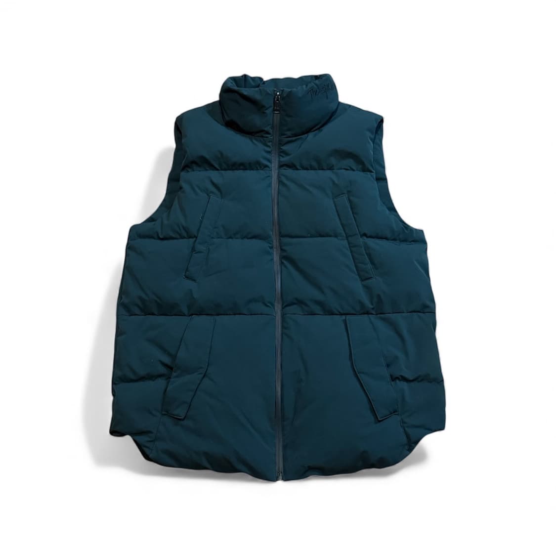 에비수 다크그린 덕다운 베스트 상품이미지1