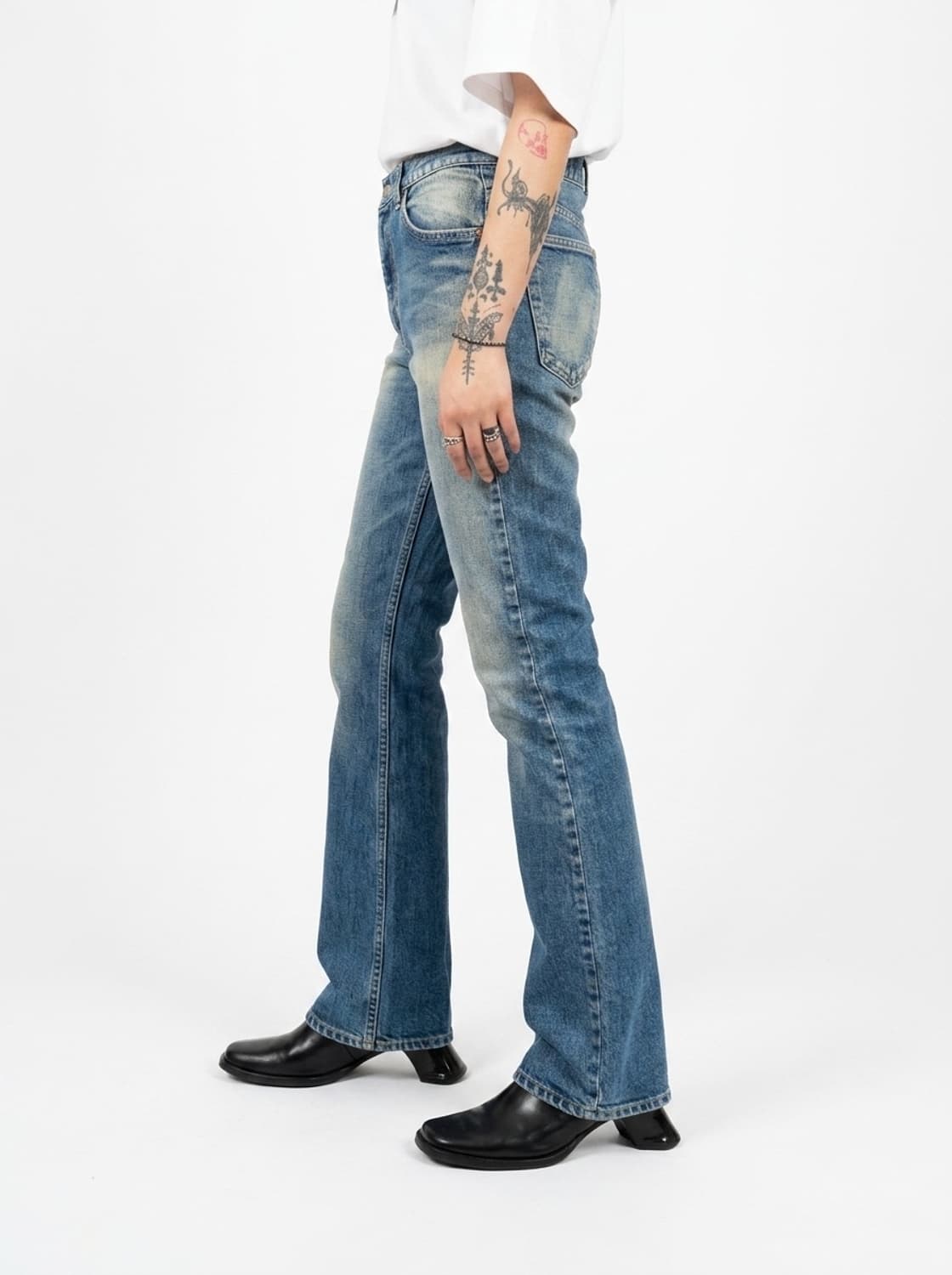 엔할리우드 투버튼 데님 상품이미지7