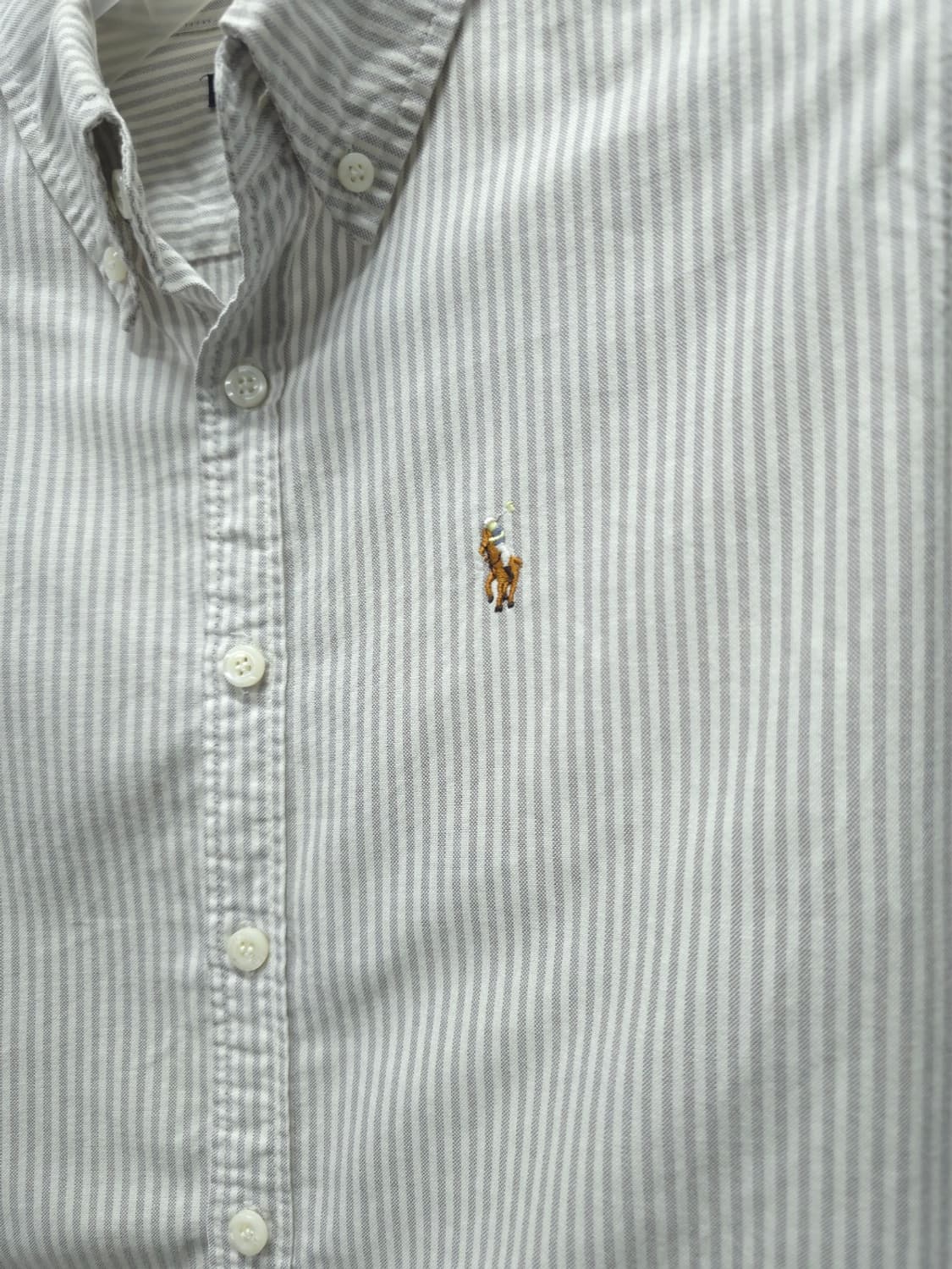 폴로 옥스포드 스트라이프 셔츠 (여성44~55) 상품이미지4