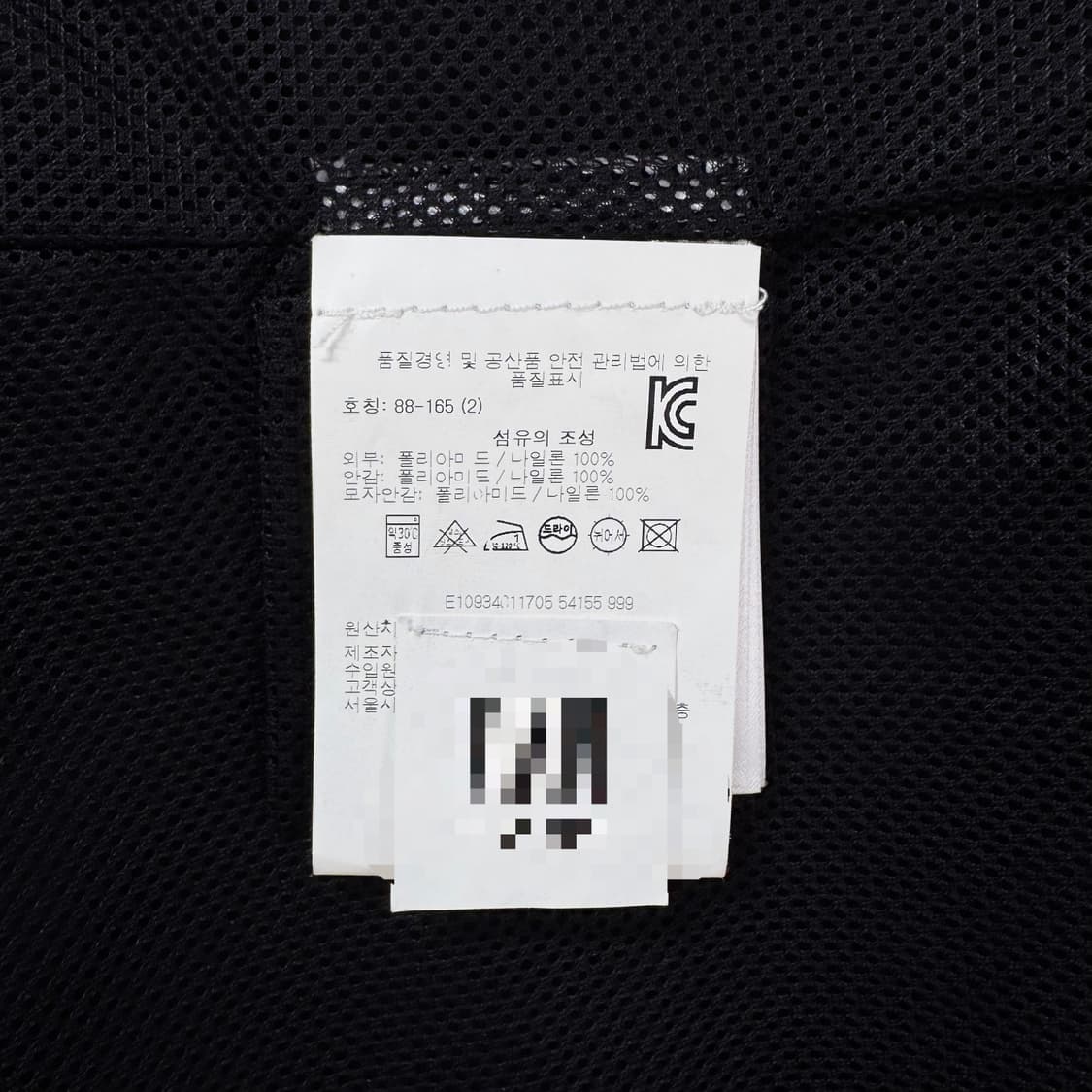 [2사이즈] 몽클레어 여성 바람막이 자켓 블랙 상품이미지9