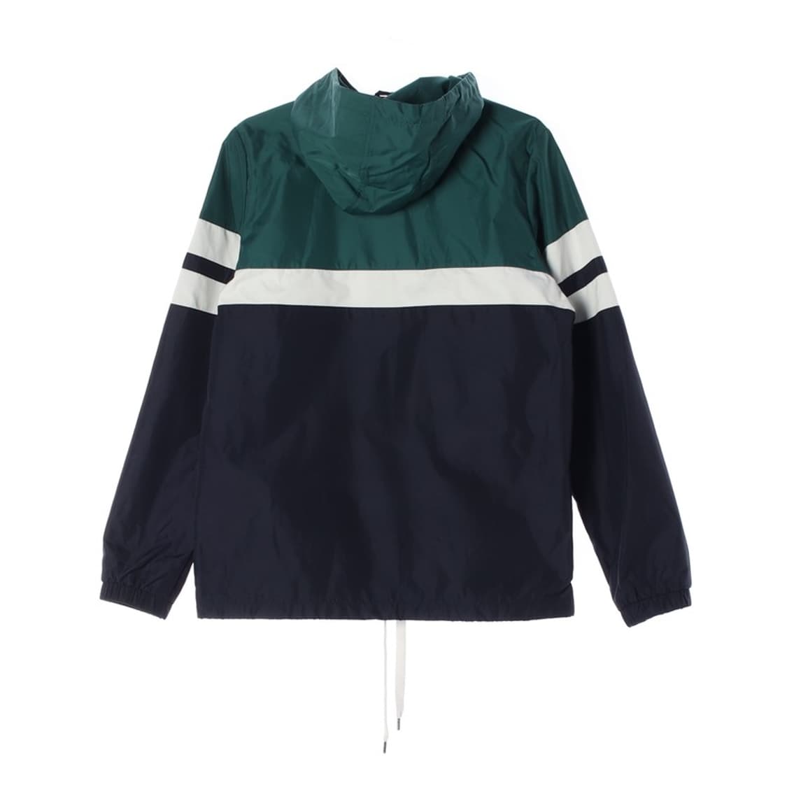 FILA 네이비 그린 배색 아노락 바람막이 S 상품이미지2