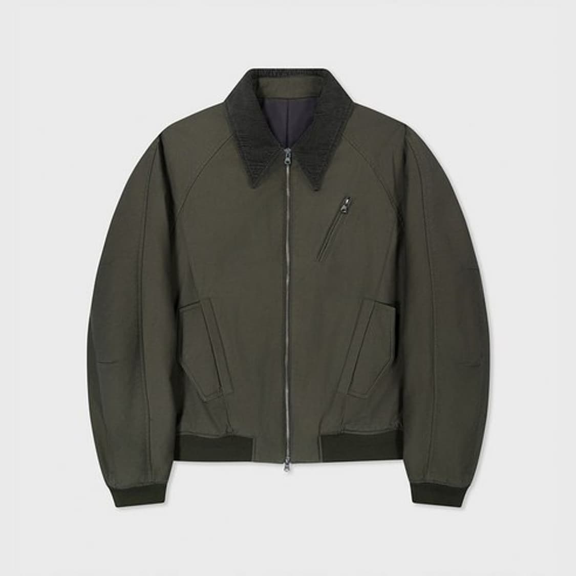 벨리에 네오시티 플라이트 자켓 올리브 상품이미지1