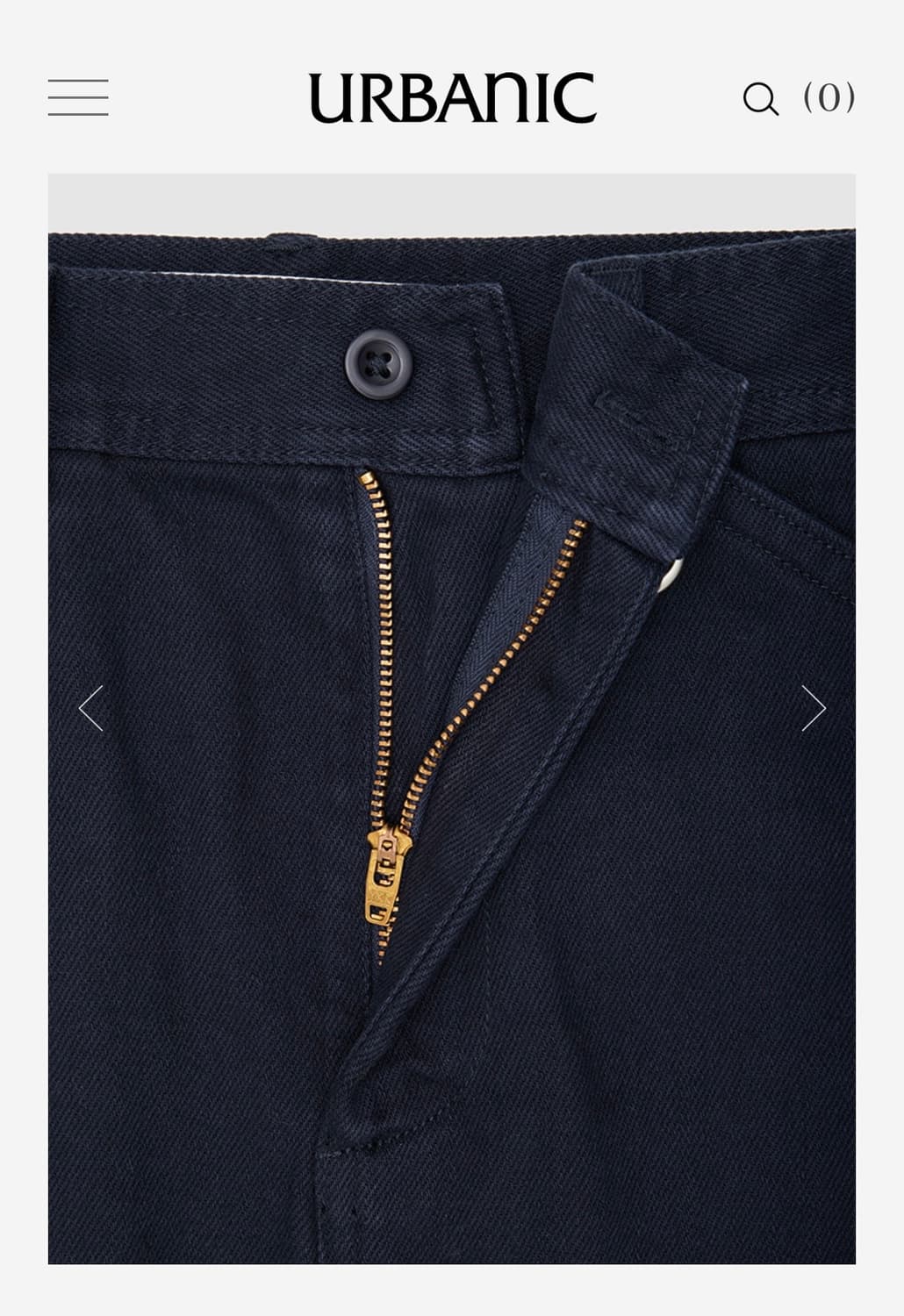 인디고 사파리 스커트 상품이미지2