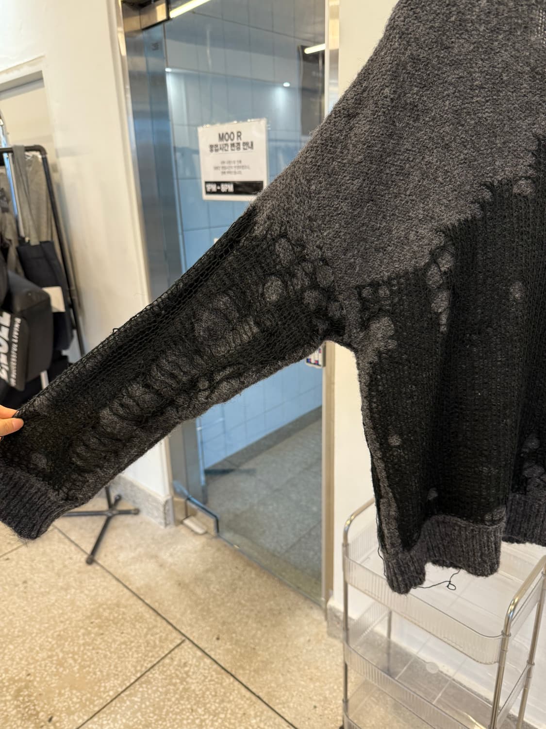 Diesel cutting knit 상품이미지7