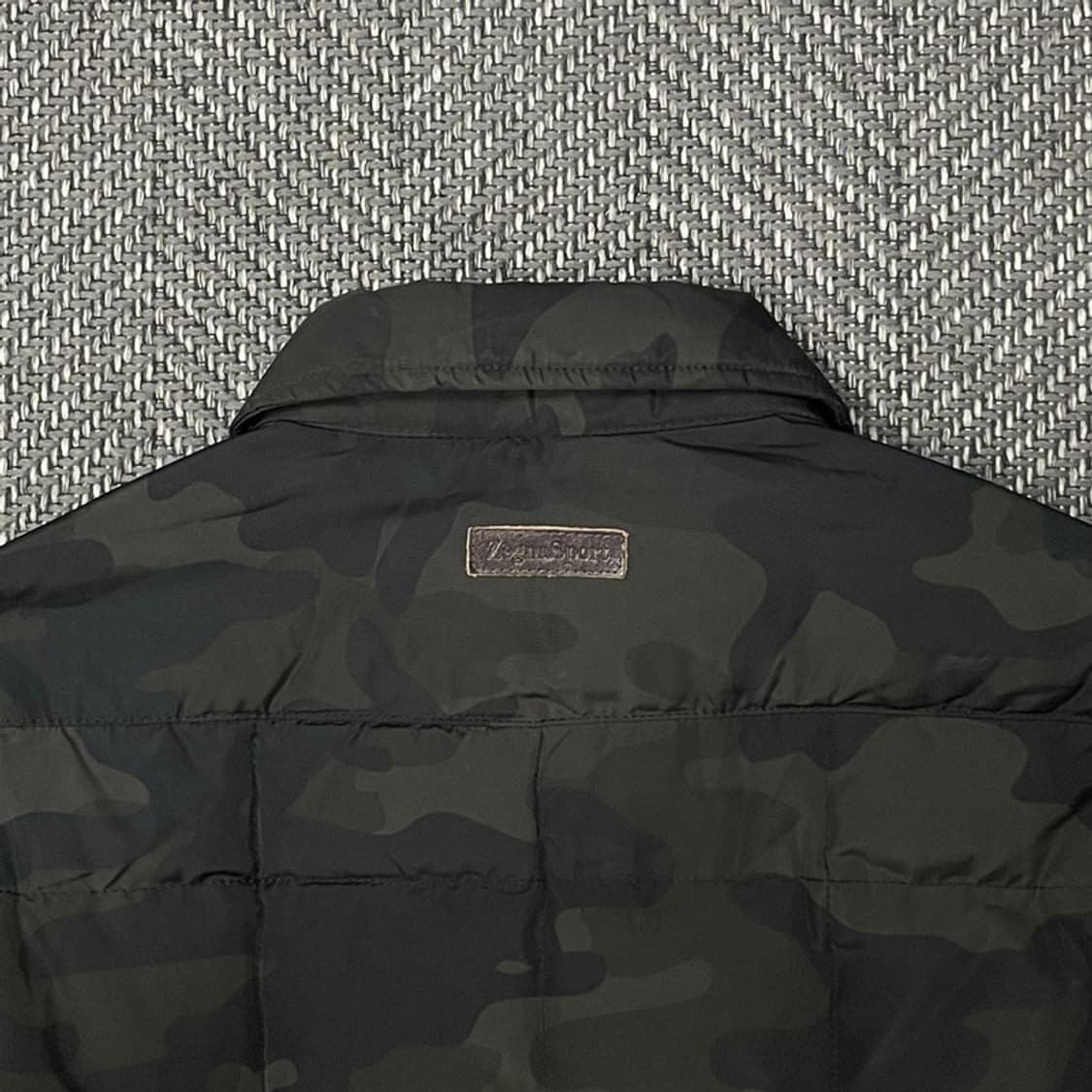 제냐 스포츠 밀리터리 패턴 다운재킷 v0157 상품이미지6