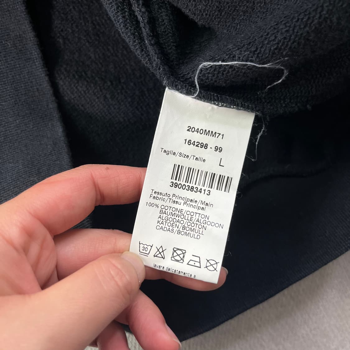 100 msgm 엠에스지엠 멀티 포켓 맨투맨 상품이미지5