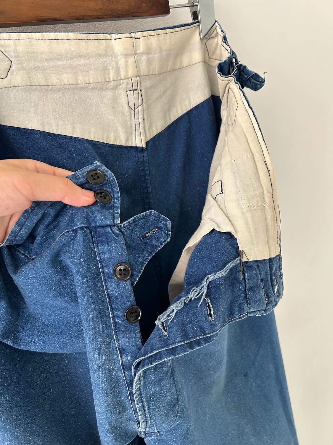 Old French Work Utility Faded Pant. 상품이미지6