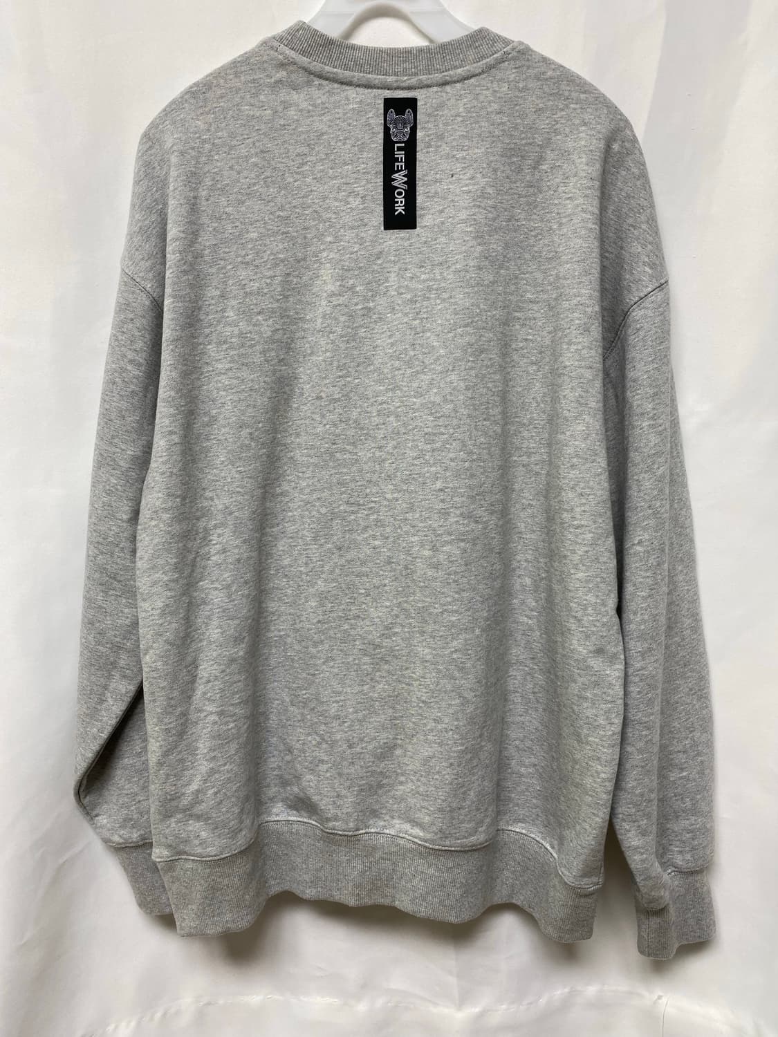 라이프워크 맨투맨 그레이 S 상품이미지4