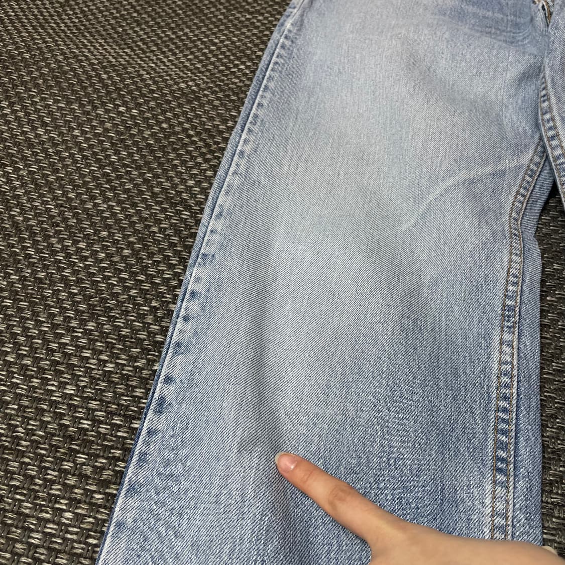 (33) 리바이스 연청 워싱 데님 팬츠 상품이미지4