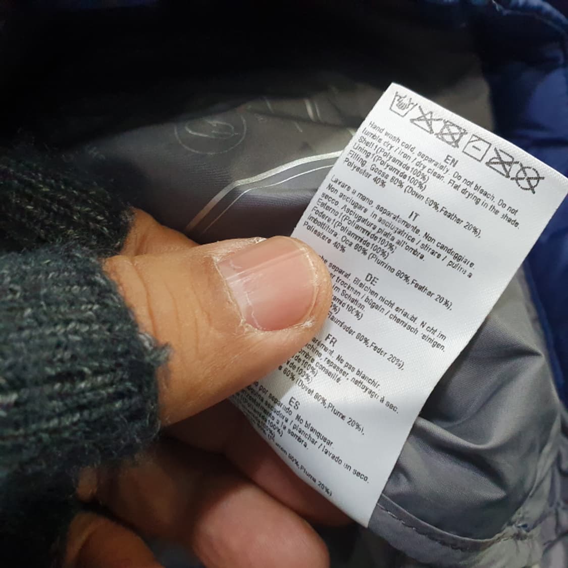 콜핑 덕다운 경량패딩(100) 상품이미지5