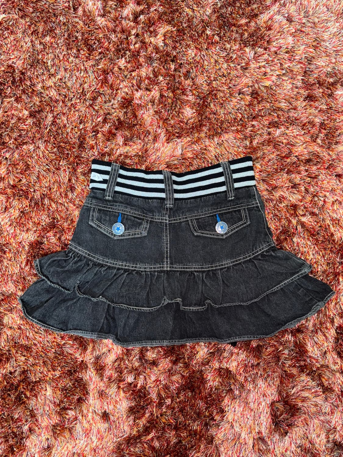 sports glitter denim sk 상품이미지3