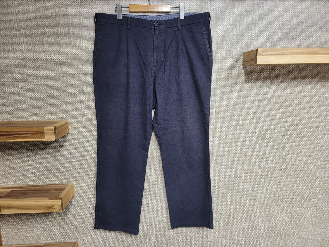 38~39인치 헨리코튼 면바지 빅사이즈 아메카지 상품이미지1