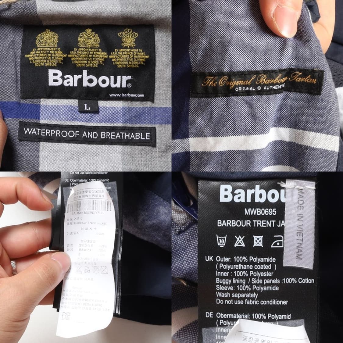 바버 Barbour Trent Jacket   상품이미지8
