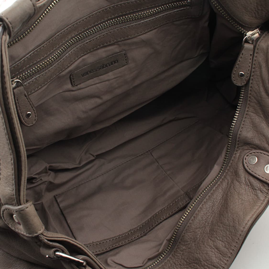 바네사 브루노 토프 레더 빅 토트백 상품이미지4