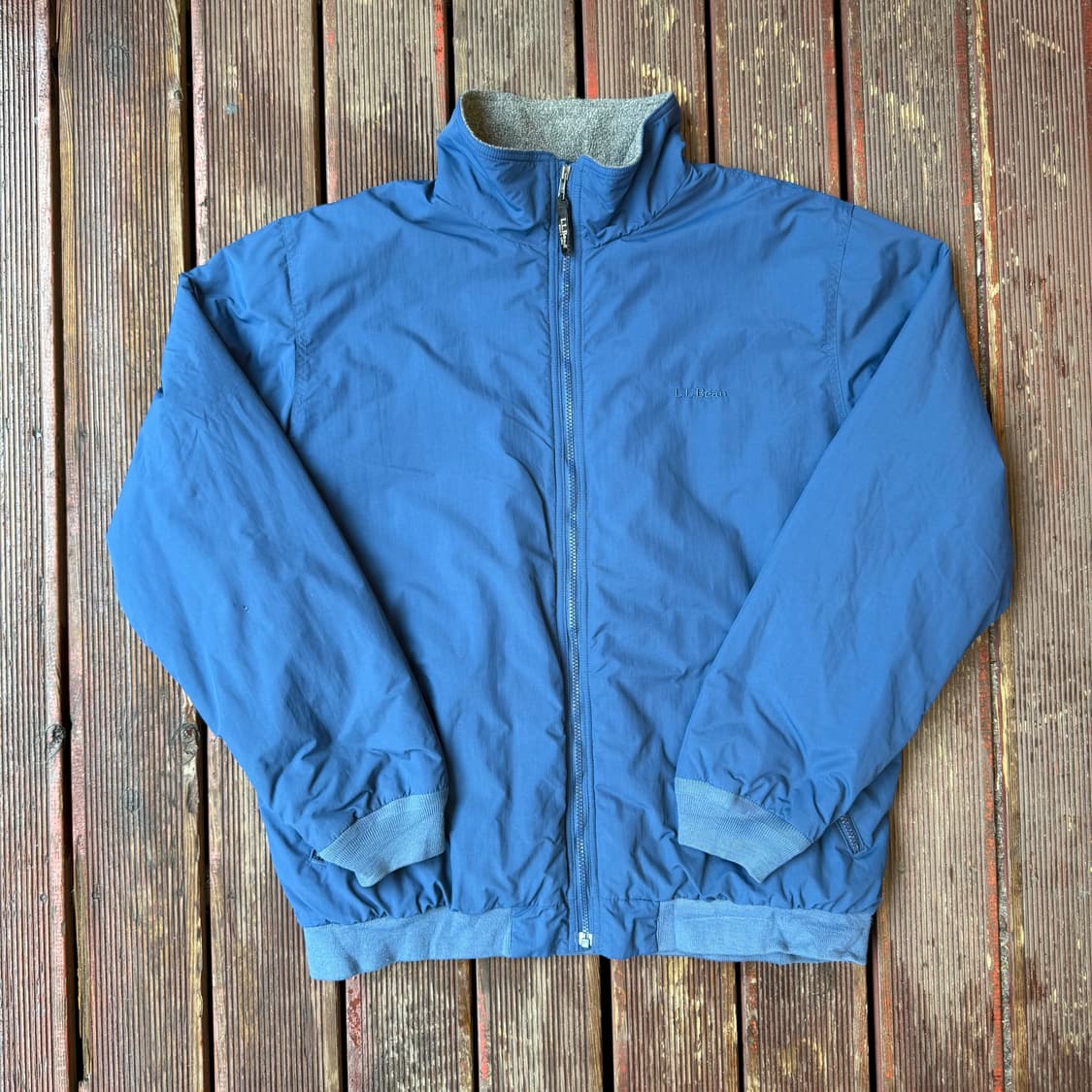 LLBean 웜업자켓(플리스 안감) 라이트블루 상품이미지1