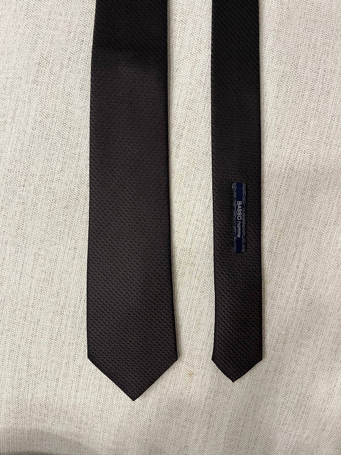 바쏘 다크브라운 넥타이 상품이미지1