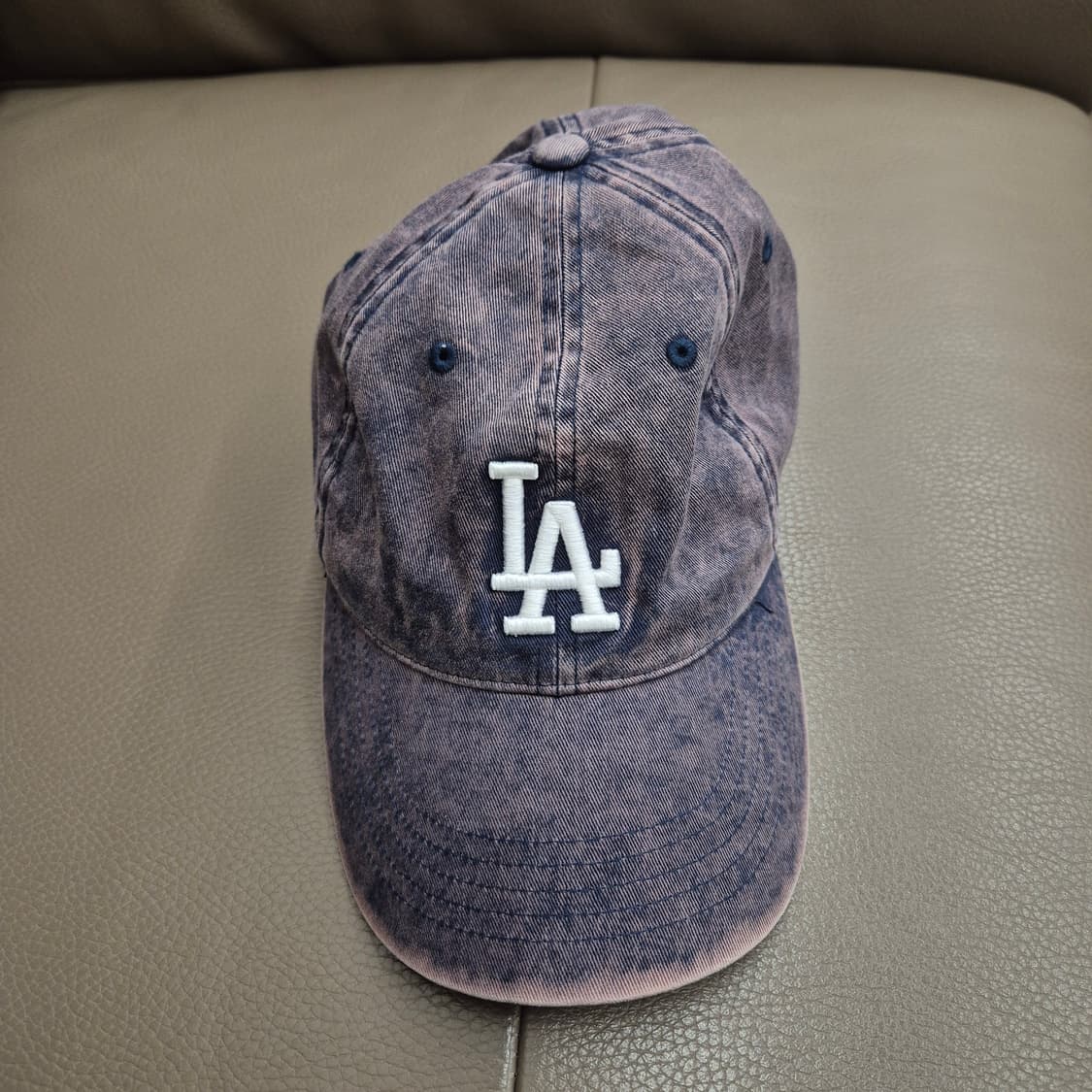 MLB 헤비 워싱 언스트럭쳐 볼캡 상품이미지2