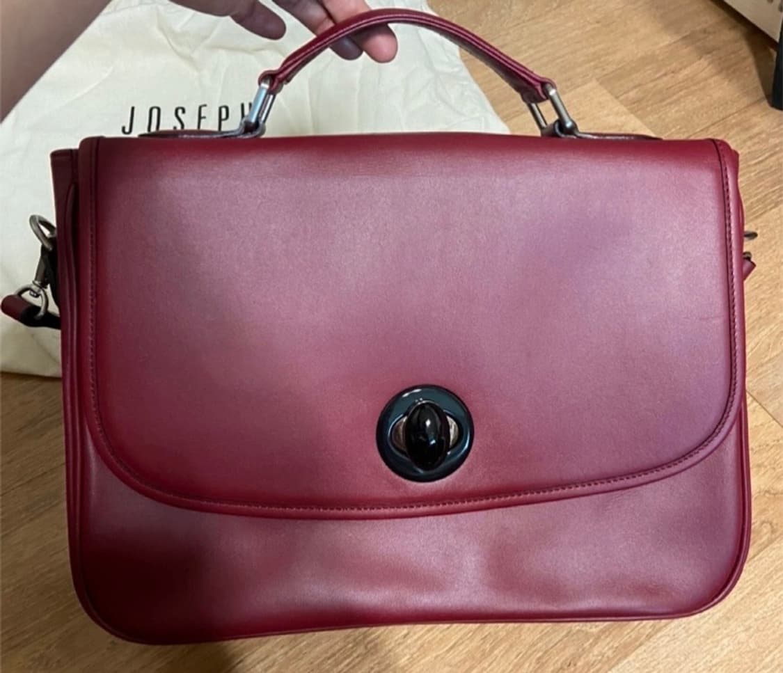 조셉앤스테이시 사첼백 와인컬러 상품이미지2