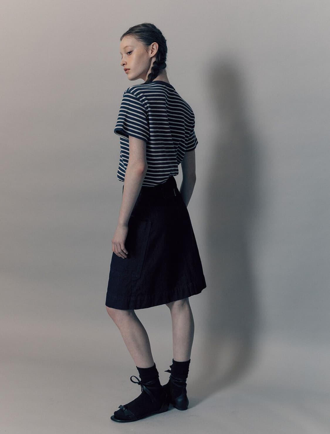 낫띵리튼 스트라이프 티셔츠 상품이미지4