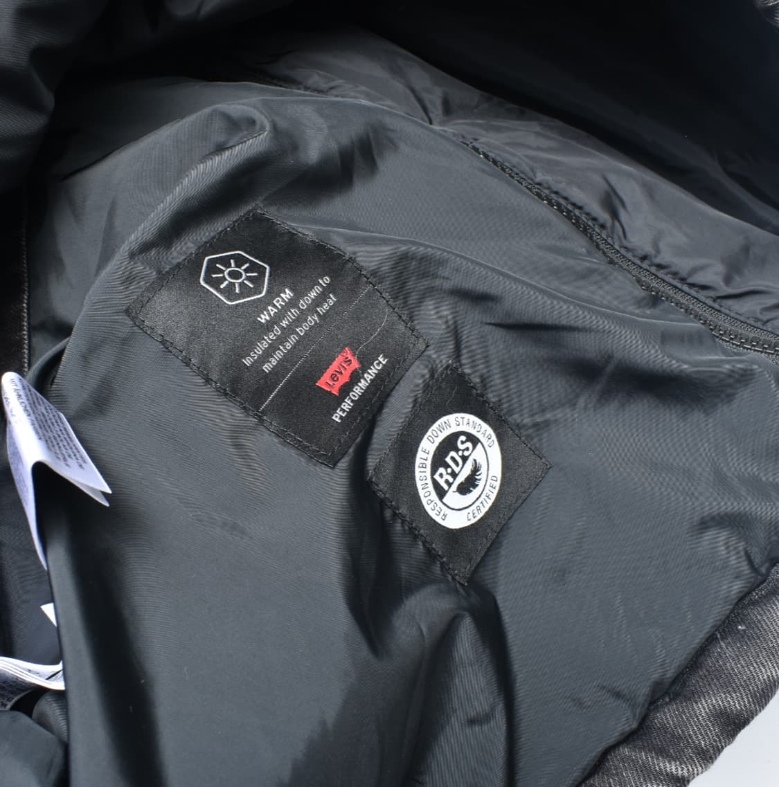 리바이스 다운 패딩 덕다운 자켓 S N0649 상품이미지7