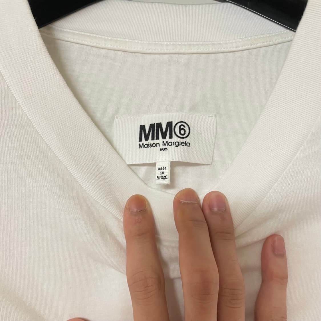 메종마르지엘라 MM6 로고 티셔츠 상품이미지3