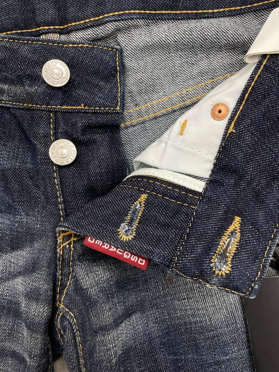 디스퀘어드2 [Dsquared2] 페인트 스팟 슬림진 상품이미지5