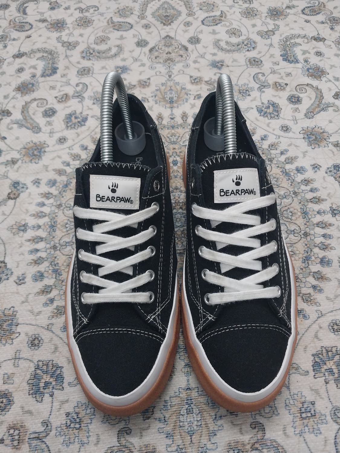 베어파우 블랙 캔버스 스니커즈 250mm 상품이미지1