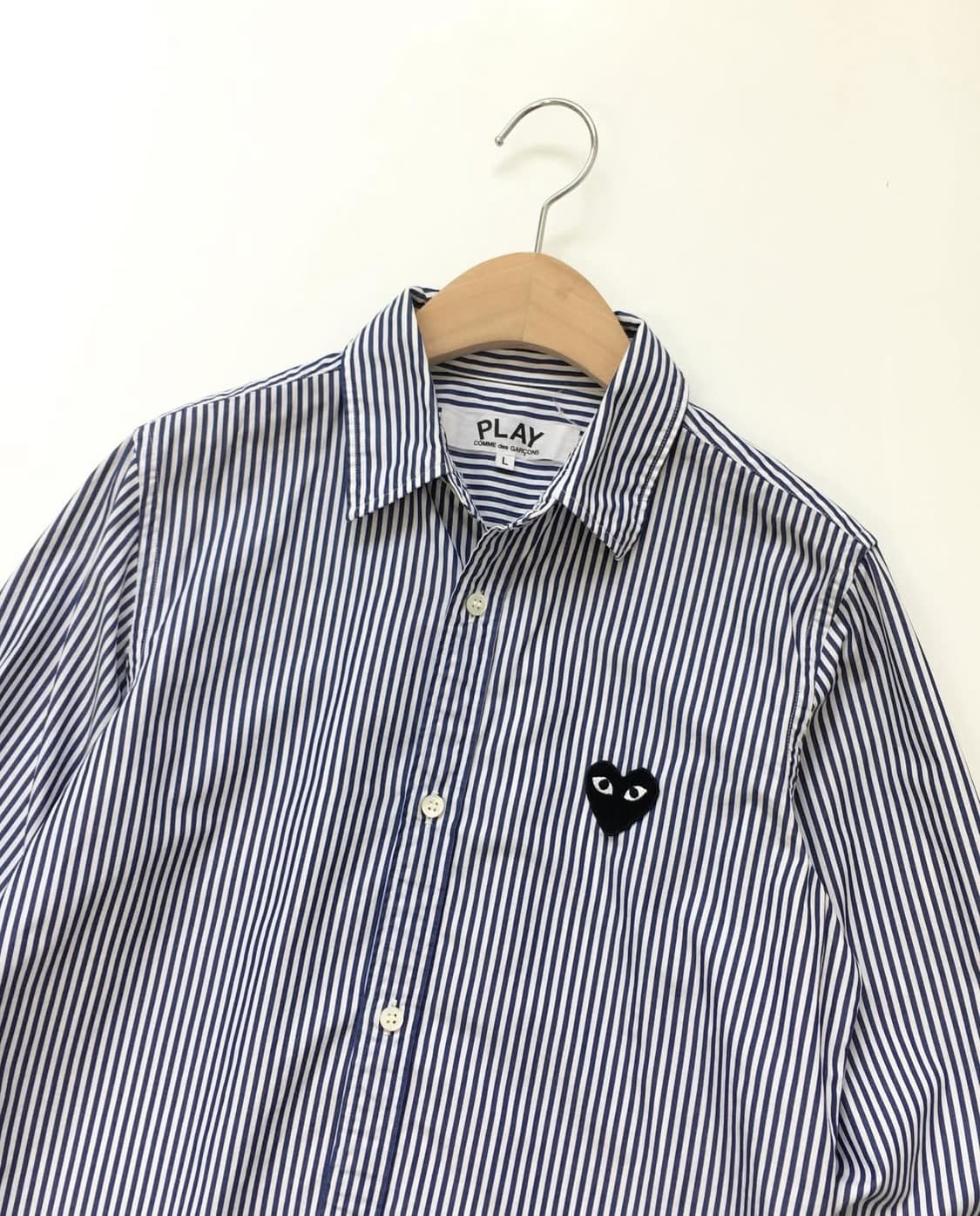 COMMEdesGARCONS 꼼데가르송 블랙와펜 스트라이프 셔츠 상품이미지3