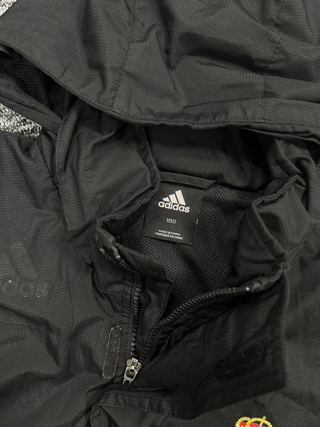 아디다스 08-09 레알 마드리드 바람막이 L 상품이미지5