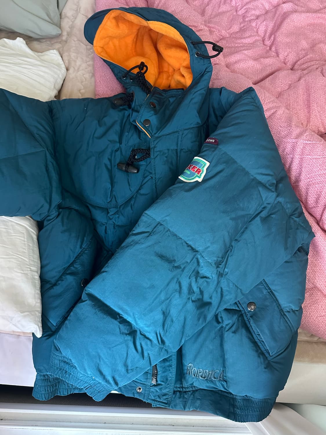 빈티지 노르디카 토글 패딩 상품이미지2