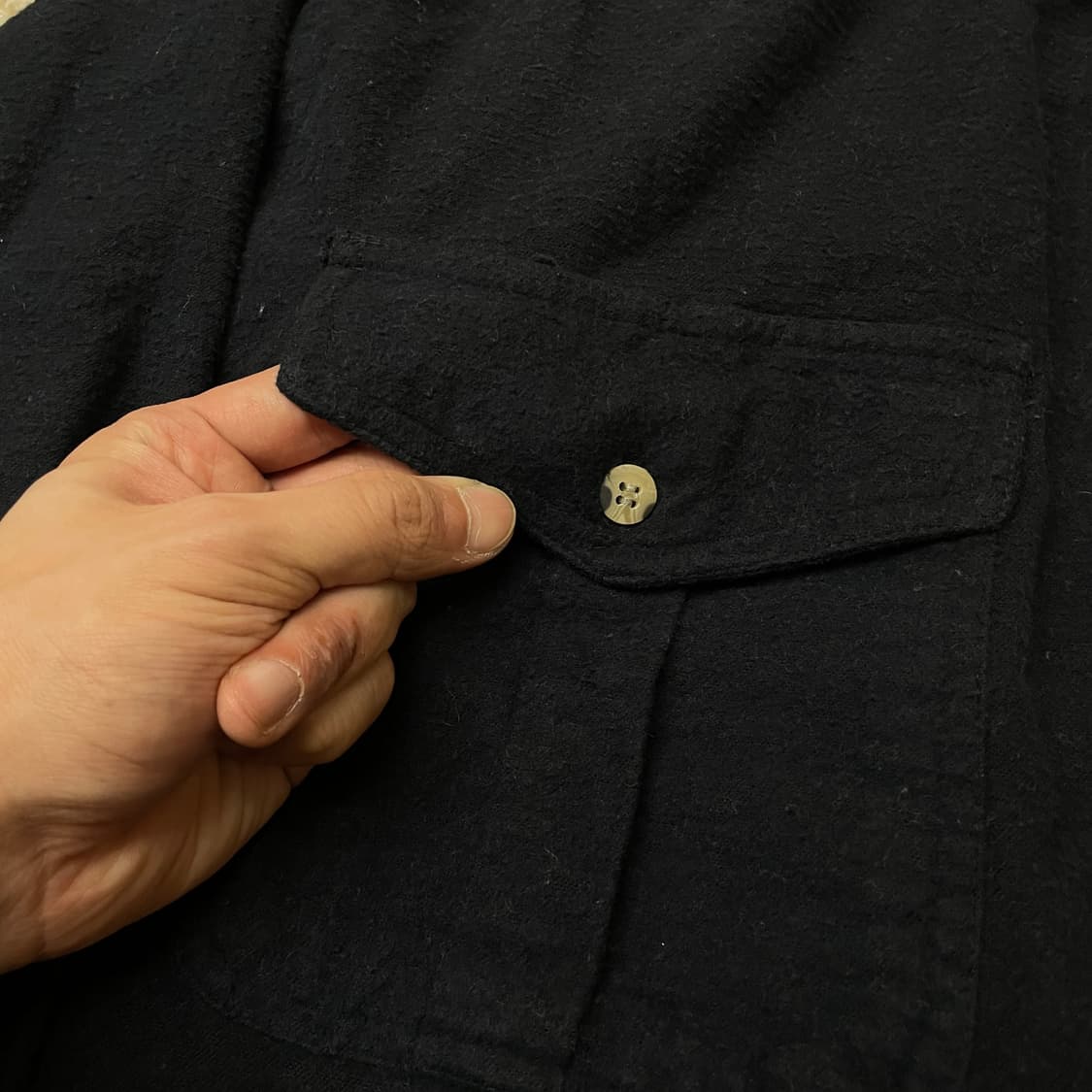 [L] Original Cold Storage 울 블렌드 셔츠   상품이미지3